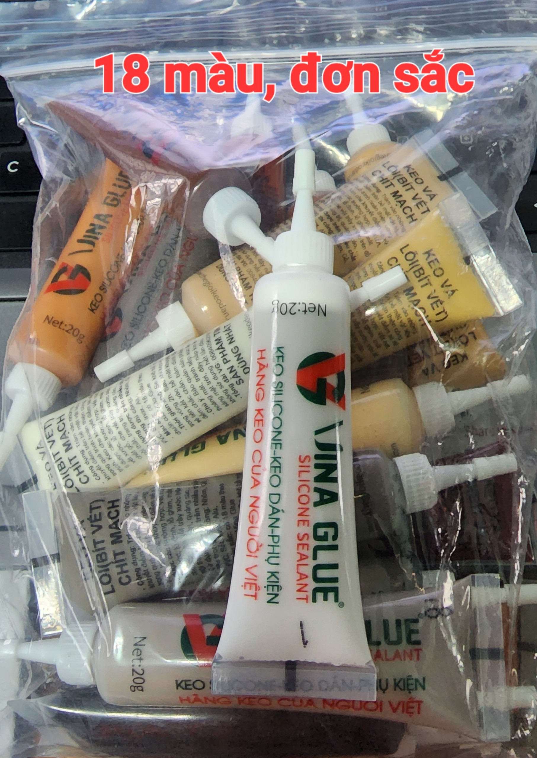 BỘ CHUẨN 18 ĐƠN SẮC